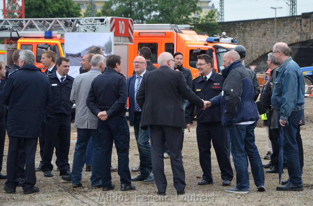 Erster Spatenstich Neues Feuerwehrzentrum Koeln Kalk Gummersbacherstr P055.JPG - Miklos Laubert